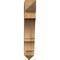 Ekena Millwork Balboa Arts & Crafts Rough Sawn Bracket, Western Red Cedar, 6"W x 30"D x 34"H BKT06X30X34BOA03RWR - alternate 3